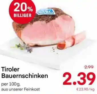 MPreis Tiroler Bauernschinken 100g Angebot