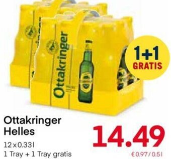 MPreis Ottakringer Helles 12x0.33l Angebot