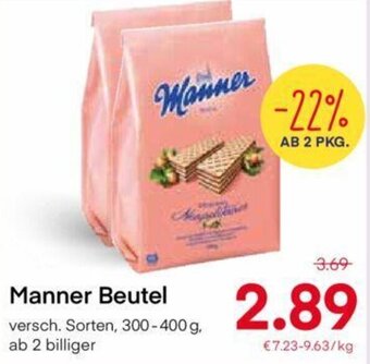MPreis Manner Beutel 300-400g Angebot