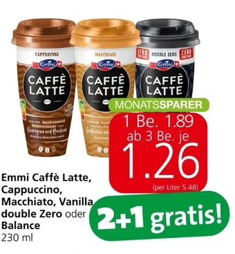 Spar Caffe latte Angebot