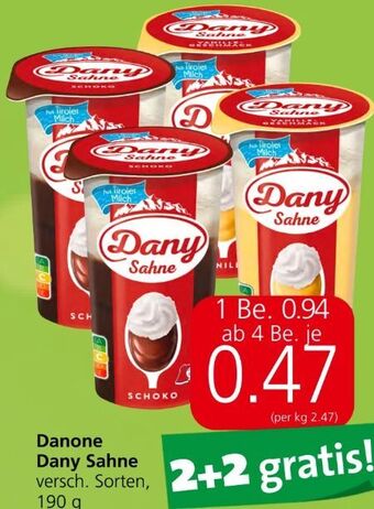 Spar Dany sahne Angebot