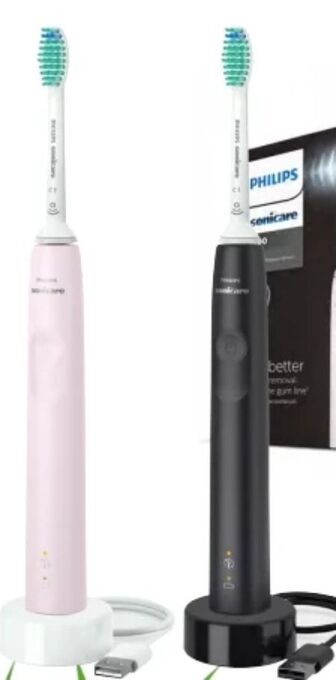 Interspar Elektrische schallzahnbürste sonicare serie 3100 hx3675/15 Angebot
