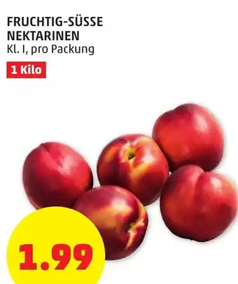 PENNY Fruchtig-Susse Nektarinen 1kg Angebot