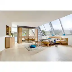 XXXLutz Schlafzimmer 180/200 cm in eichefarben Angebot