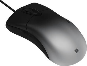 Media Markt Microsoft gaming maus pro intellimouse dark sand, schwarz/grau Angebot