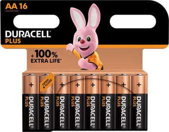 Media Markt Duracell plus aa batterie, 16er promo pack Angebot
