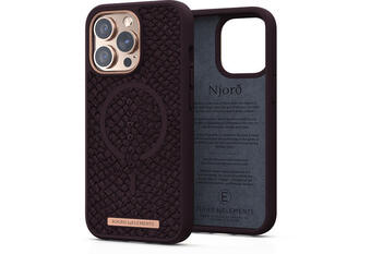 Media Markt Njord salmon leather case für apple iphone 13 pro, eldur schutzhülle Angebot