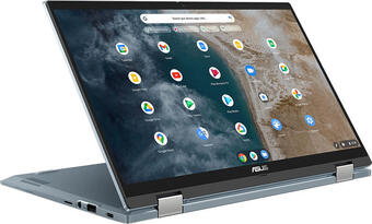 Media Markt Asus premium chromebook flip cx5, i5-1130g7, 16gb ram, 256gb ssd, 14 zoll touch fhd, ai blue Angebot