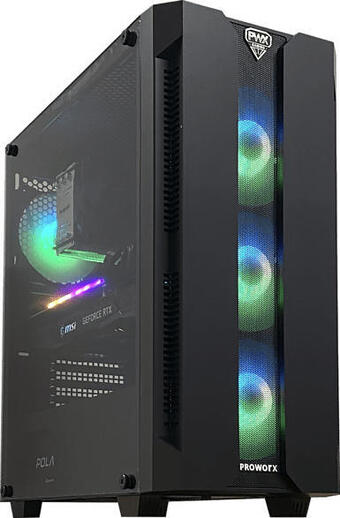 Media Markt Proworx gaming pc hunter h21-12, r7-5800x, 16gb ram, 1tb ssd, rx6600xt, schwarz Angebot