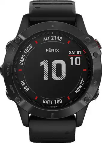 Media Markt Garmin smartwatch fenix 6 pro, schwarz (010-02158-02) Angebot