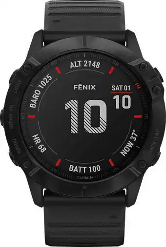 Media Markt Garmin smartwatch fenix 6x pro, schwarz (010-02157-01) Angebot