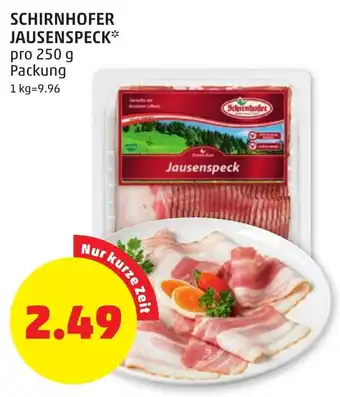 PENNY Schirnhofer Jausenspeck 250g Angebot