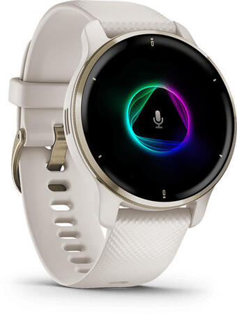 Media Markt Garmin smartwatch venu 2 plus, elfenbein/cremegold Angebot