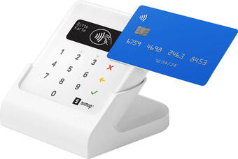 Media Markt Sumup air ec- & kreditkartenterminal inkl. ladestation kartenleser für mobile kartenzahlungen Angebot