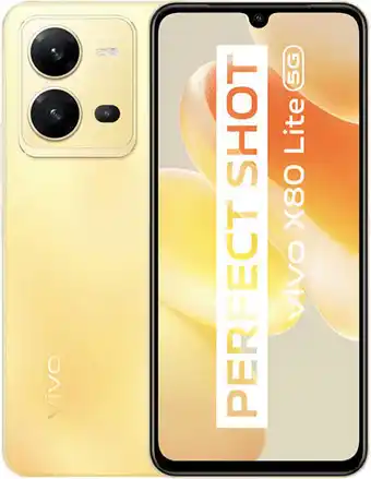 Media Markt Vivo x80 lite 5g, sunrise gold smartphone Angebot
