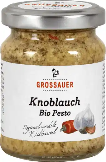 dm Grossauer bio pesto knoblauch Angebot