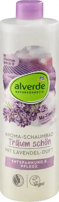dm Alverde naturkosmetik aroma schaumbad träum schön Angebot