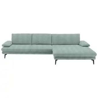 XXXLutz Ecksofa in chenille mintgrün Angebot