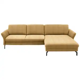 XXXLutz Ecksofa in webstoff gelb Angebot