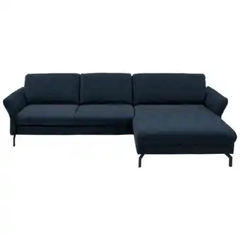 XXXLutz Ecksofa in webstoff dunkelblau Angebot