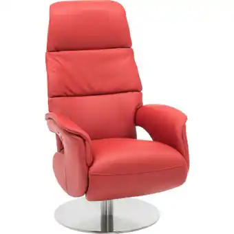 XXXLutz Relaxsessel in metall, leder rot Angebot