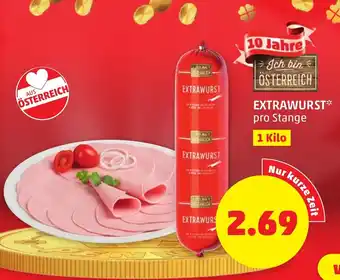 PENNY Extrawurst 1kg Angebot