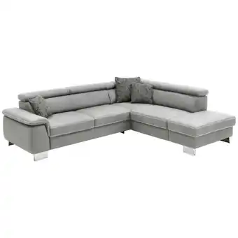 XXXLutz Ecksofa in mikrofaser dunkelbraun Angebot