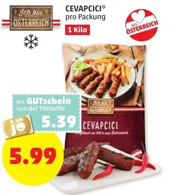 PENNY Cevapcici 1kg Angebot