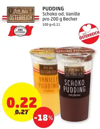 PENNY Pudding 200g Angebot