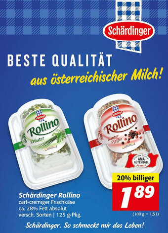Nah&Frisch Schärdinger Rollino Angebot