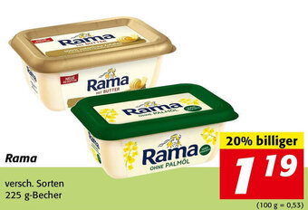 Nah&Frisch Rama 225g Angebot