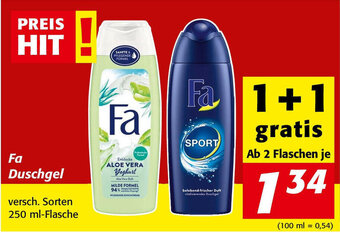 Nah&Frisch Fa Duschgel 250ml Angebot