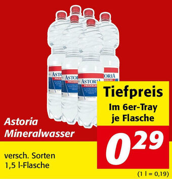 Nah&Frisch Astoria Mineralwasser Angebot