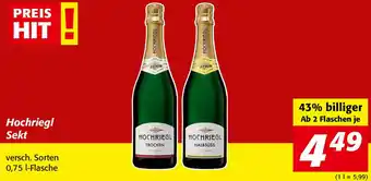Nah&Frisch Hockriegl Sekt Angebot