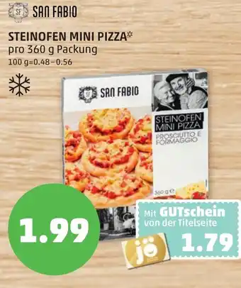 PENNY San Fabio Steinofen Mini Pizza 360g Angebot