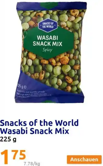 Action Snacks of the World Wasabi Snack Mix 225 g Angebot
