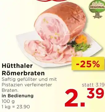 Unimarkt Hütthaler Römerbraten 100g Angebot