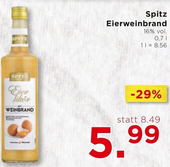 Unimarkt Spitz Eierweinbrand Angebot