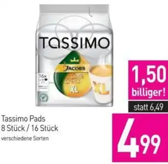 Sutterlüty Tassimo Pads 8 Stk./16 Stk. Angebot