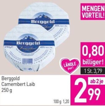 Sutterlüty Berggold Camembert Laib 250 g Angebot