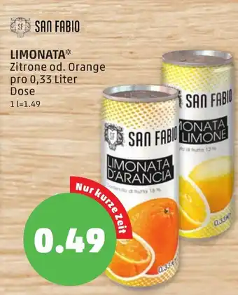 PENNY San Fabio Limonata 330ml Angebot