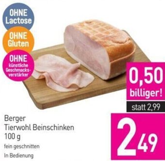 Berger Tierwohl Beinschinken 100 g
