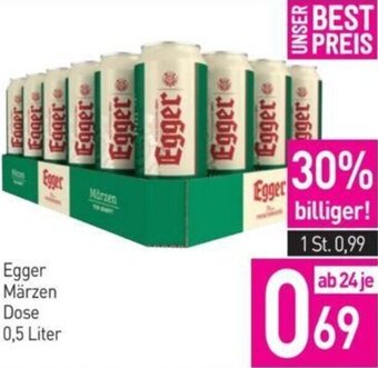 Sutterlüty Egger Märzen Dose 0,5 Liter Angebot
