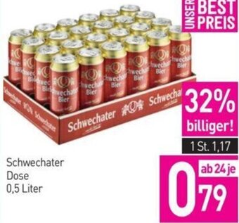 Sutterlüty Schwechater Dose 0,5 Liter Angebot