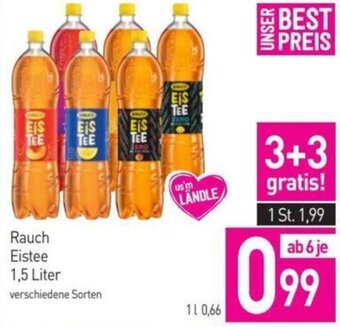 Sutterlüty Rauch Eistee 1,5 Liter Angebot