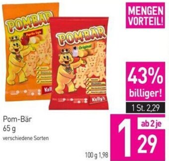 Sutterlüty Pom-Bär 65 g Angebot