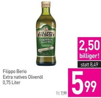 Sutterlüty Filippo Berio Extra Natives Olivenöl 0,75 Liter Angebot