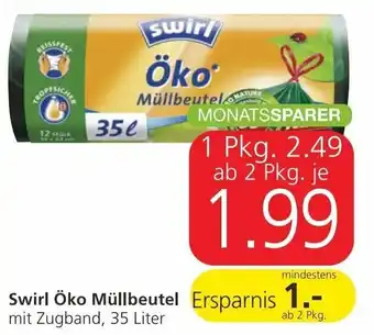 Spar Swirl Öko Müllbeutel 35 Liter Angebot