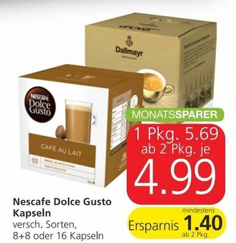 Spar Nescafe Dolce Gusto Kapseln Angebot