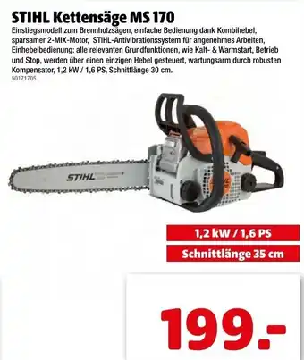 Liebmarkt Stihl Kettensäge MS 170 Angebot
